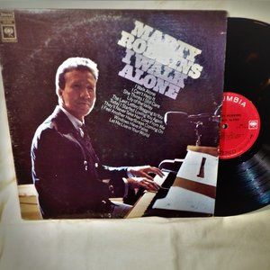 MARTY ROBBINS ~ I Walk Alone - VINTAGE - 1968 Vinyl LP